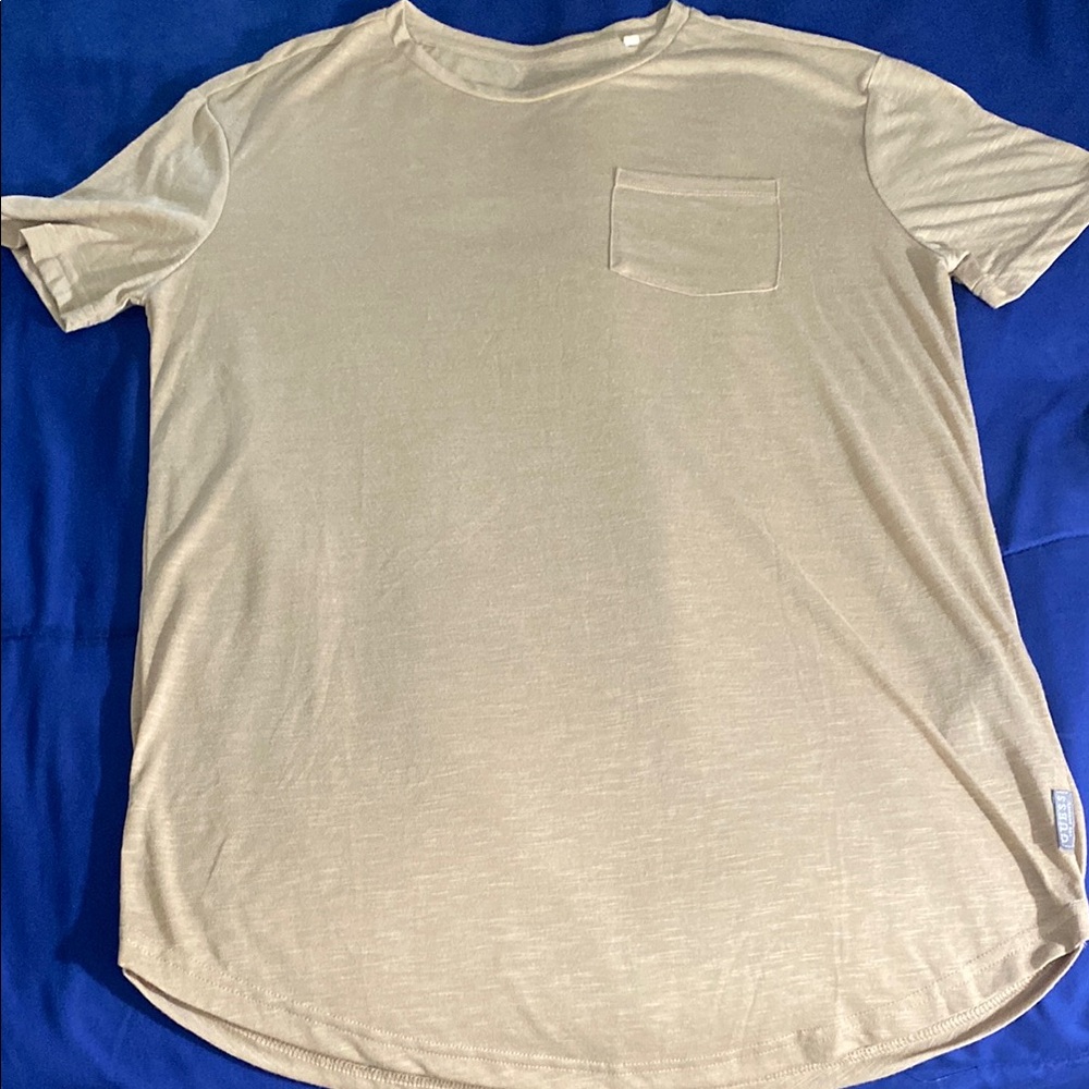 Guess Tan Short Sleeve Tee